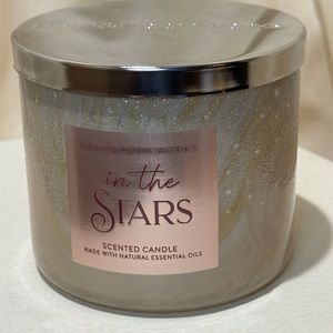 Bath & Body Works IN THE STARS 3 Wick Candle - NWT